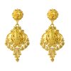 Lavish Fancy 2 in 1 Double sided Gold Earring