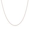 Rhodium 18 Karat Beaded Gold Chain For Women
