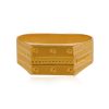 Bold 22 Karat Cube Yellow Gold Ring For Kid