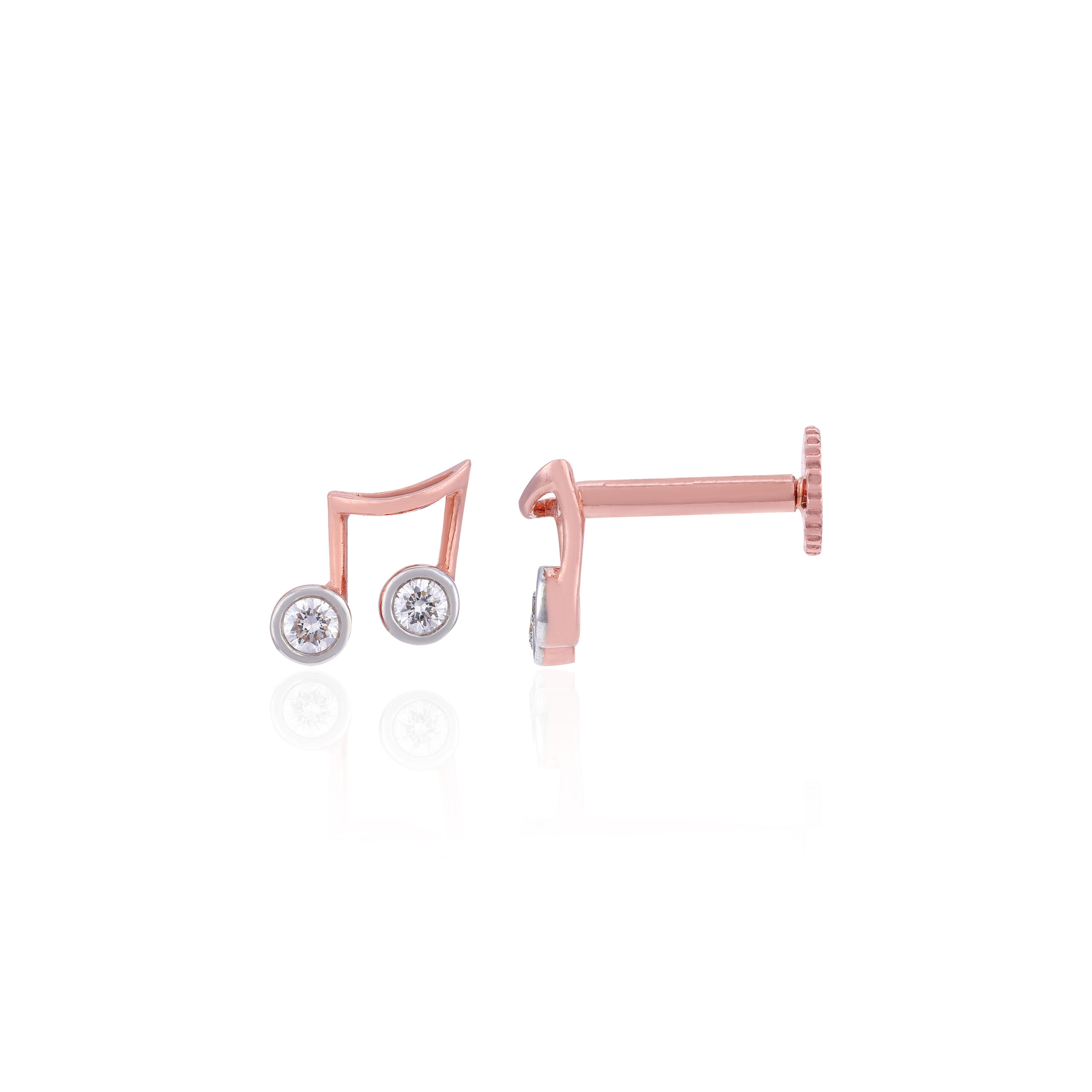 Musical Lab Grown Diamond Studs